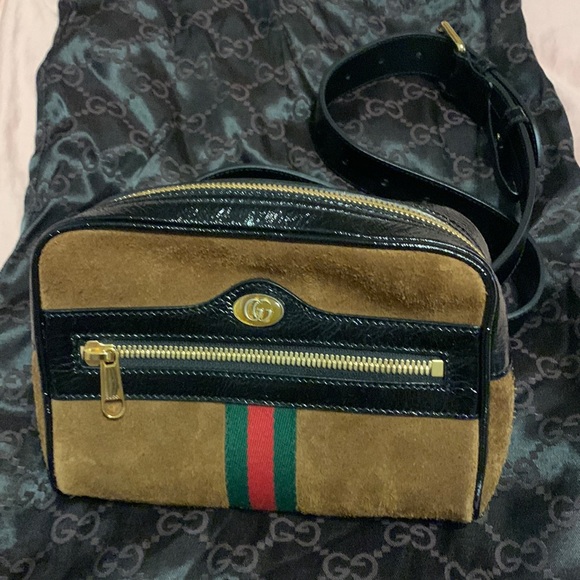 Gucci Ophedia suede belt bag - Picture 1 of 13